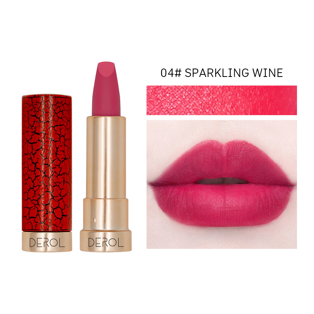 DEROL Velvet Matte Matte Lipstick