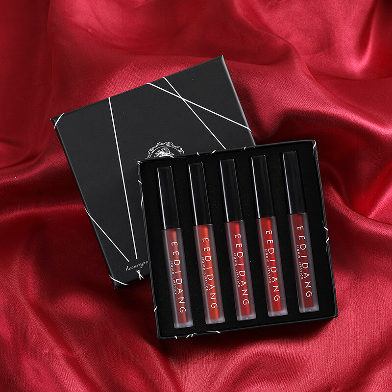 Fashion Makeup Lip Glaze 5pcs