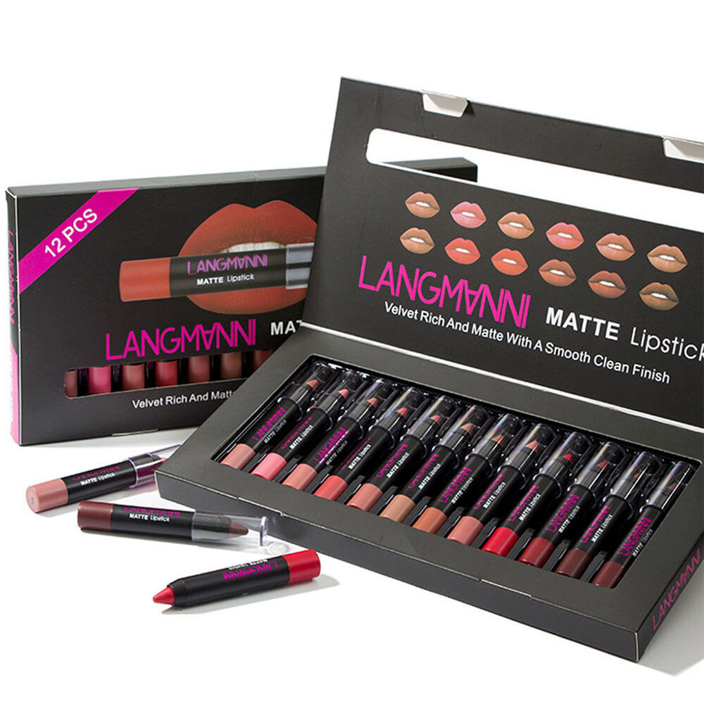 Matte Lipstick Waterproof Long-lasting Velvet Lipstick Set
