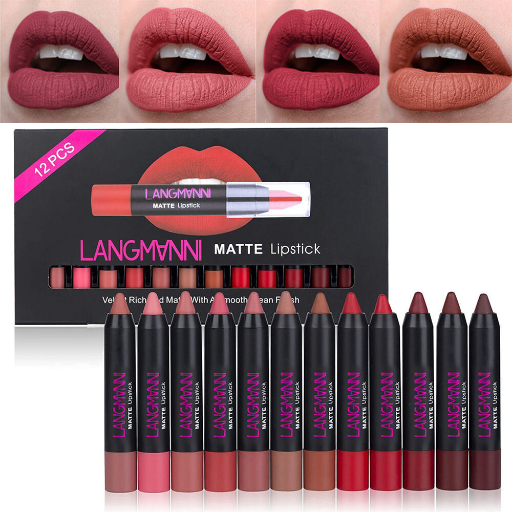 Matte Lipstick Waterproof Long-lasting Velvet Lipstick Set