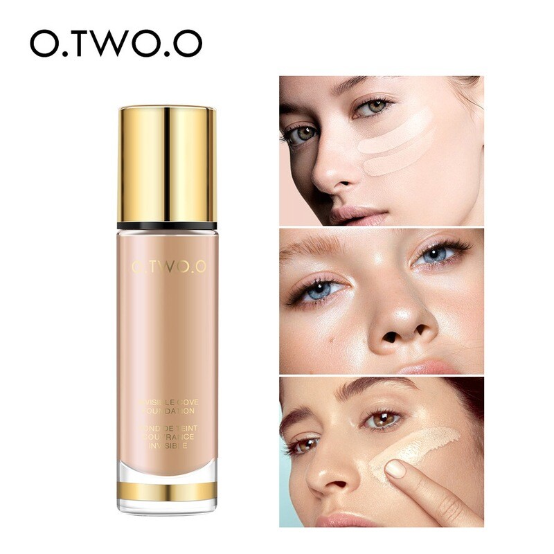 Gold Natural Makeup Liquid Foundation Flawless Cover Invisible Pores Bb Cream Moisturizing Liquid Foundation 9983
