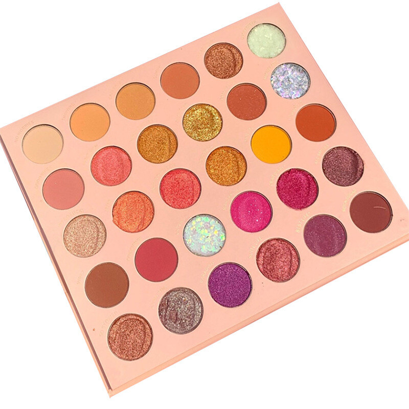Magic Color 30-color Eyeshadow Palette Ins Super Fire Luminous 30-color Eyeshadow Palette Makeup