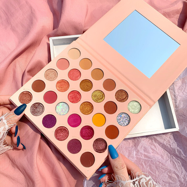 Magic Color 30-color Eyeshadow Palette Ins Super Fire Luminous 30-color Eyeshadow Palette Makeup