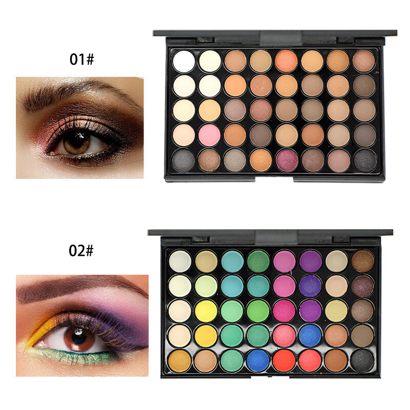 Eye Shadow Matte Pearl Earth Color Eye Shadow Box