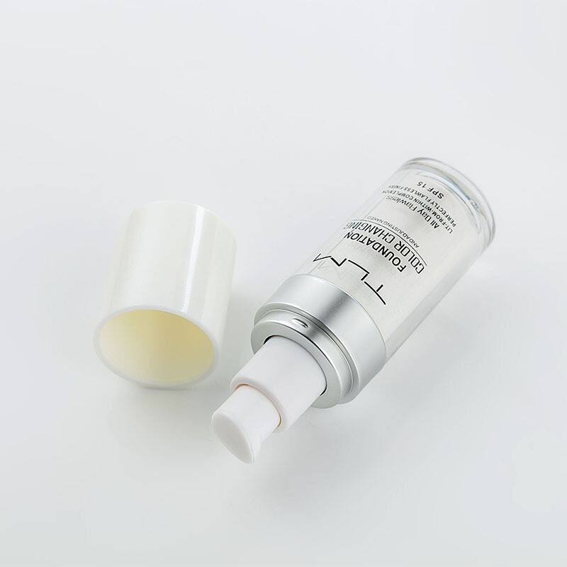 Temperature changing skin color liquid foundation brightening portable Concealer liquid