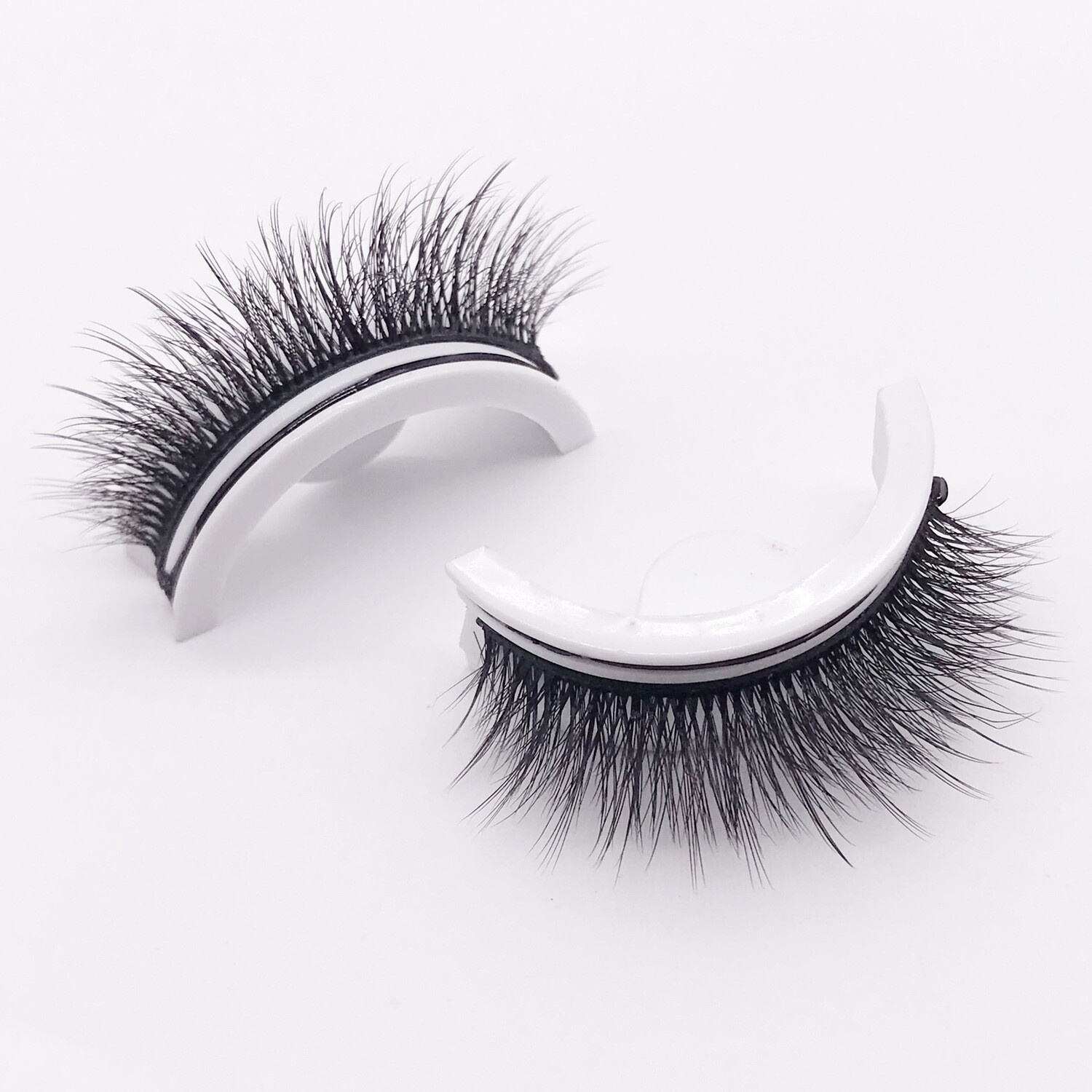  Natural Self-adhesive False Eyelashes Can Be Repeated Glue-free , Specification: 3df009 thick section, Color Classification: two pairs with box