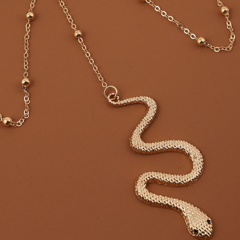 Creative Exaggerated Elastic Snake Long Leg Chain Female Bohemian Trend Multi-layer Chain Body Chain Jewelry