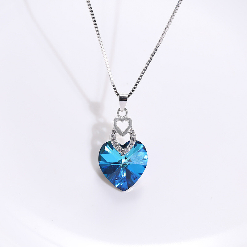 Ocean Heart Love Pendant