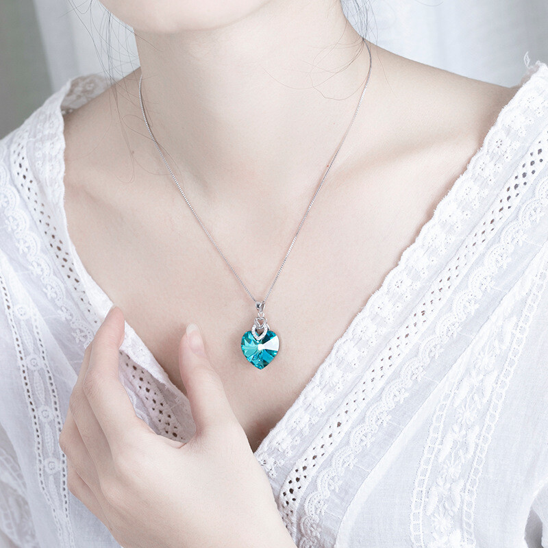 Ocean Heart Love Pendant
