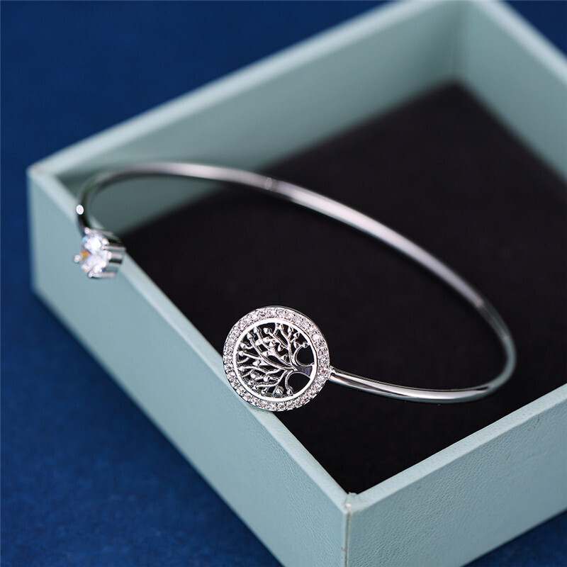 Independence Station Tree Of Destiny Bracelet Gold-plated Open Bracelet 