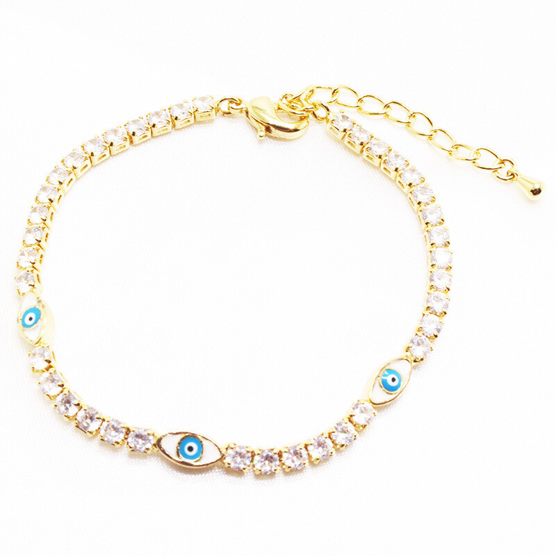 Ladies Devil&#39;s Eye Diamond Bracelet