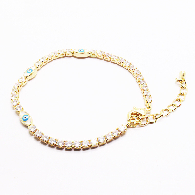 Ladies Devil&#39;s Eye Diamond Bracelet