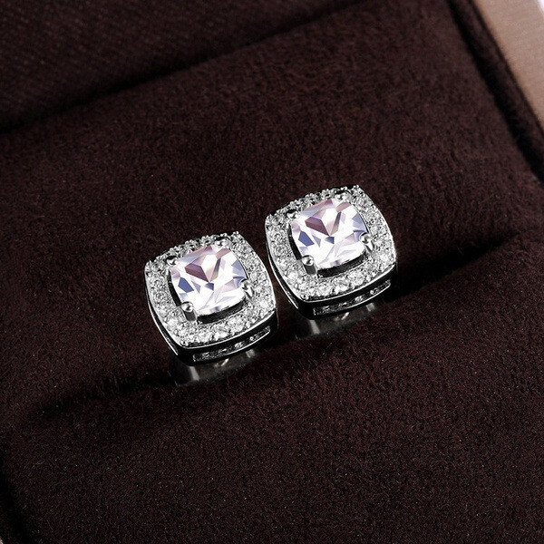  Zircon Ladies All-match Earrings