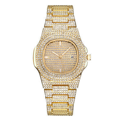 Fashionable Simple Gypsophila Water Diamond British Watch