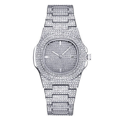 Fashionable Simple Gypsophila Water Diamond British Watch