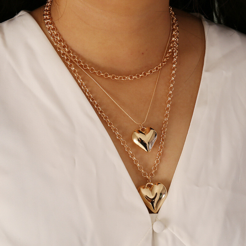 Jewelry Love Multi-layer Necklace Clavicle Chain