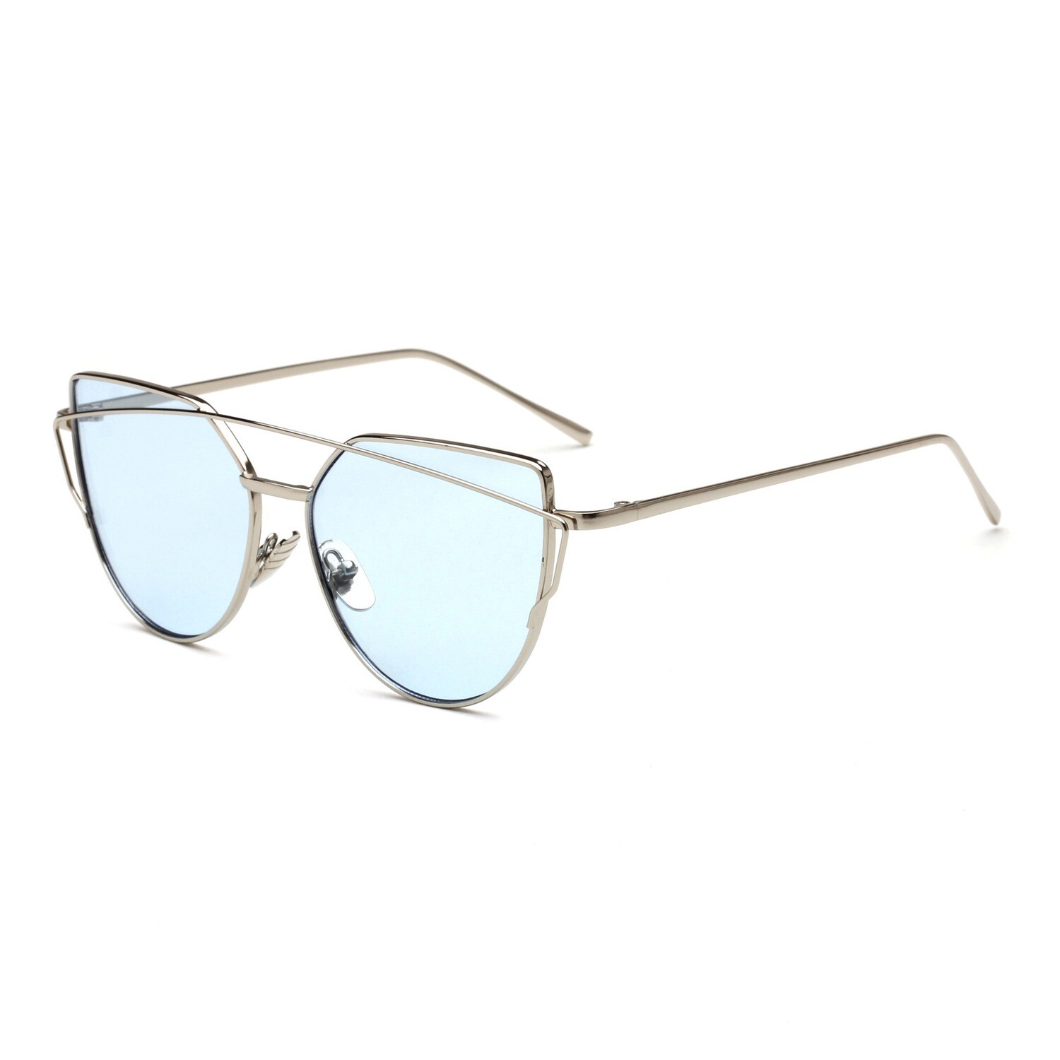 Female Vintage Gold Sunglasses
