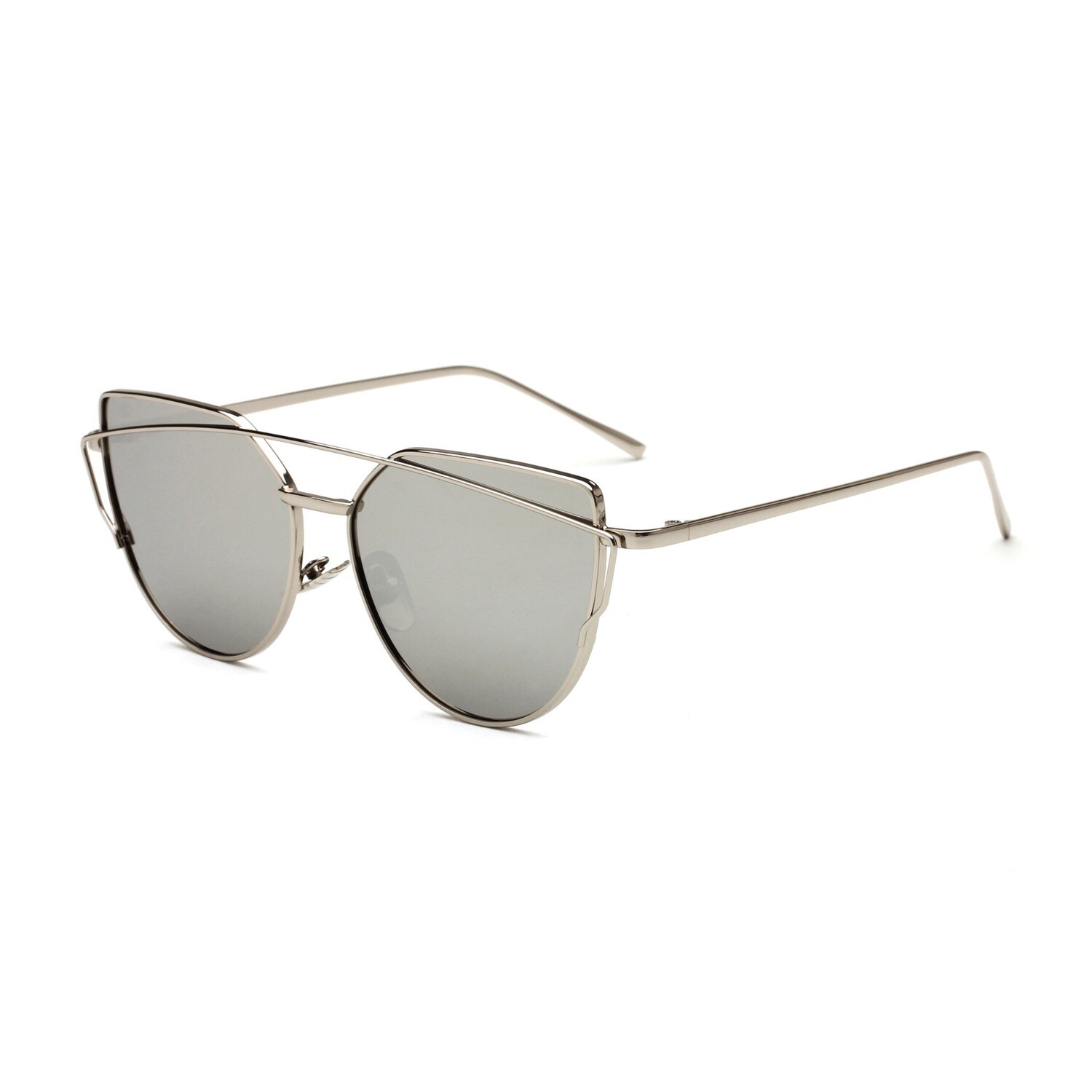 Female Vintage Gold Sunglasses