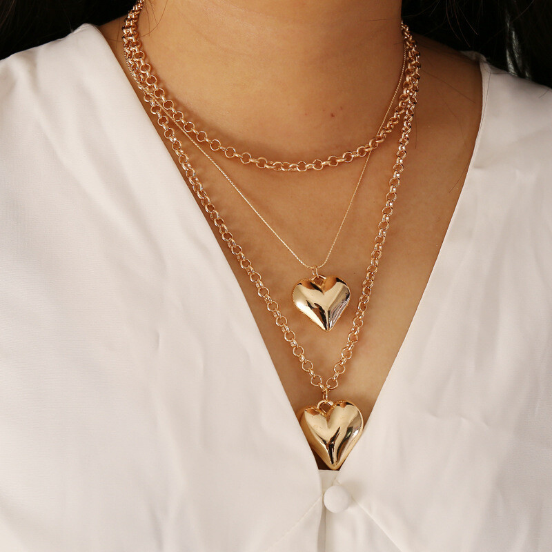 Jewelry Love Multi-layer Necklace Clavicle Chain