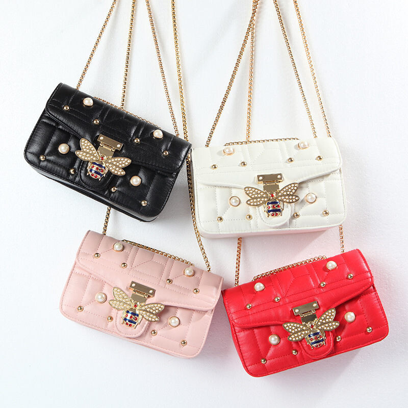 Chain female bag bee shoulder bag