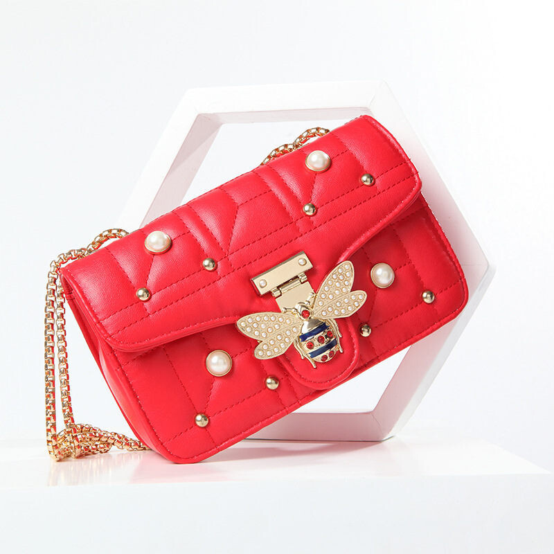 Chain female bag bee shoulder bag