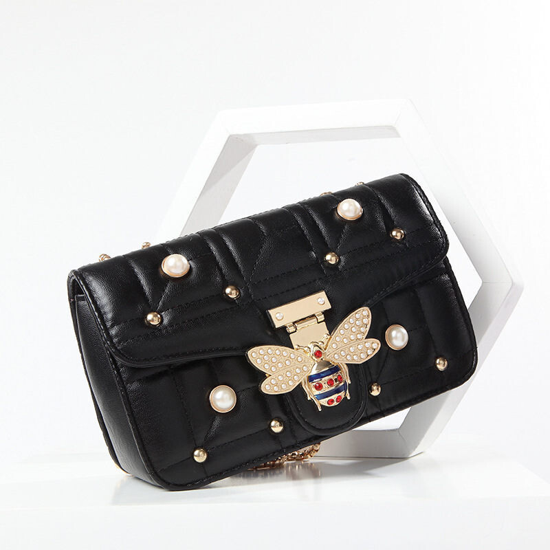 Chain female bag bee shoulder bag