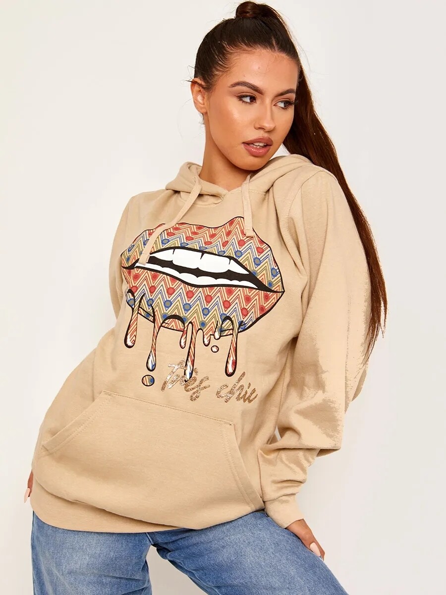 Lips chic hoodie