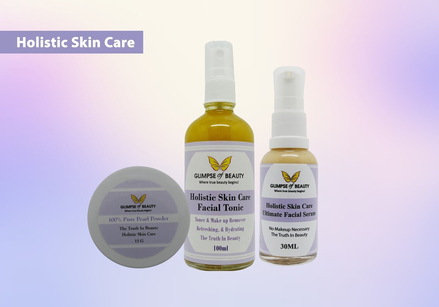 Ultimate Facial serum, No make up necessary.