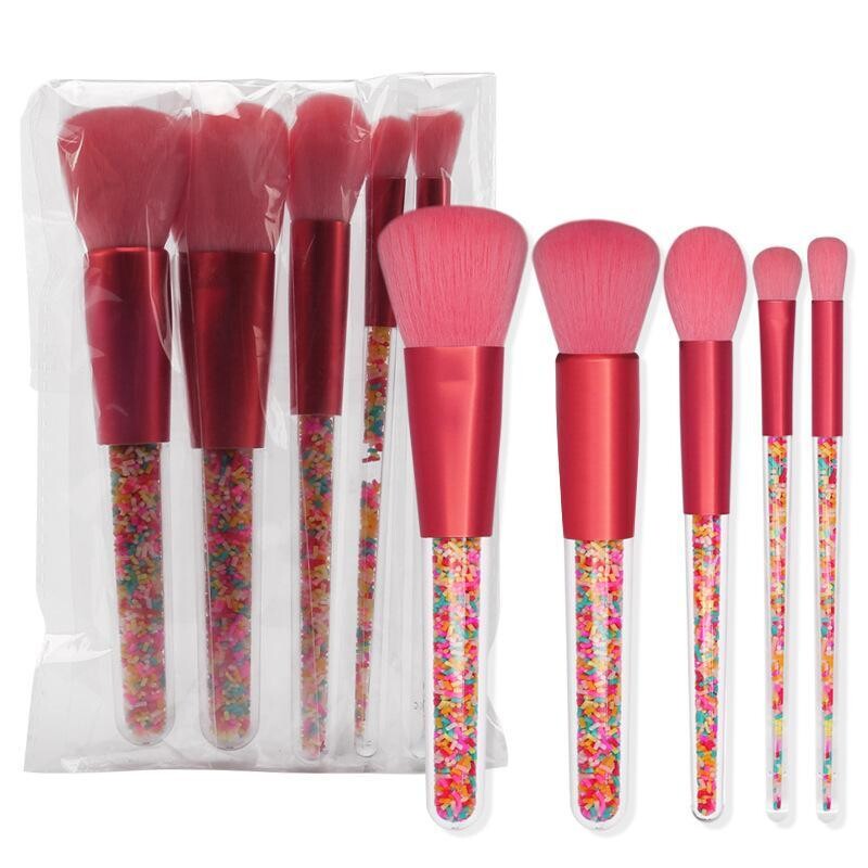 5Pcs Multi-purpose Makeup Brush Set