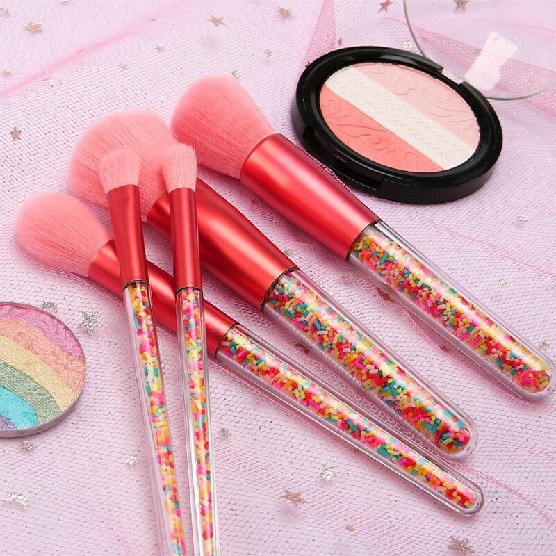 5Pcs Multi-purpose Makeup Brush Set