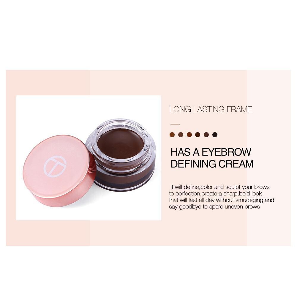 Eyebrow Gel 6 Colors 3D Natural Brown Eye Brow Shade Make Up