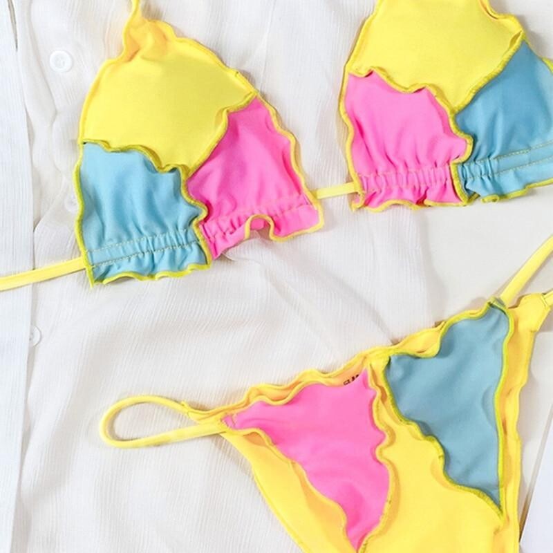 Triangle String Micro Swimsuit