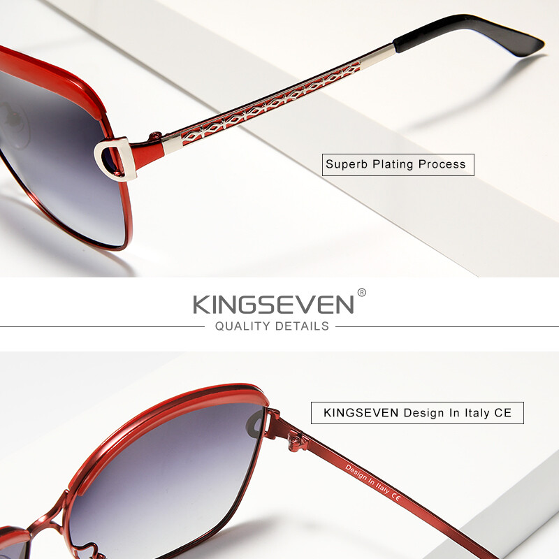 KINGSEVEN Fashion new arrival Sunglasses Women Popular Brand Design