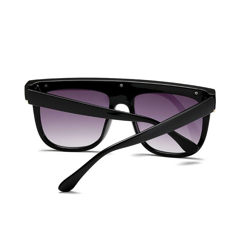 GIFANSEE women square oversized sunglasses gradient big frame glasses