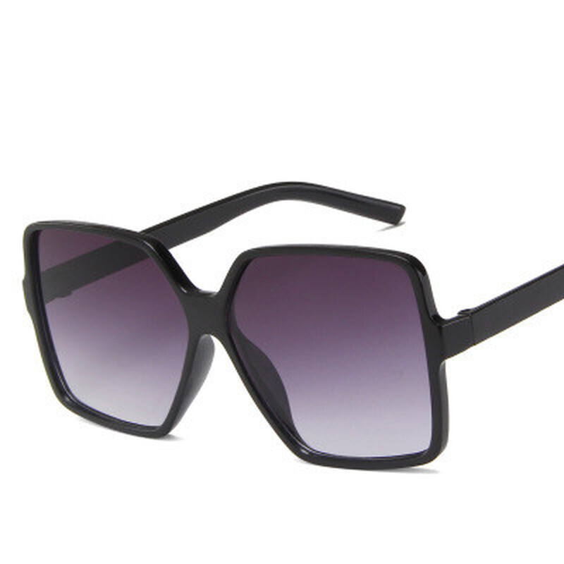 Vintage Oversize Square Sunglasses Women Luxury Big Frame Women Sun