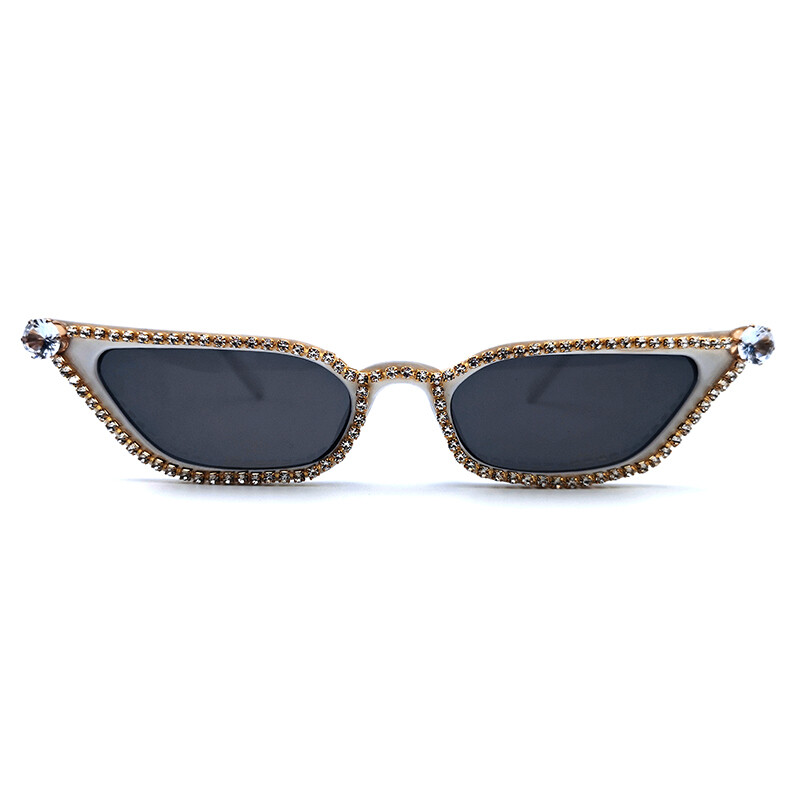 Diamond Cat Eye Sunglasses Women 2020 Luxury Brand Designer Sunglasses