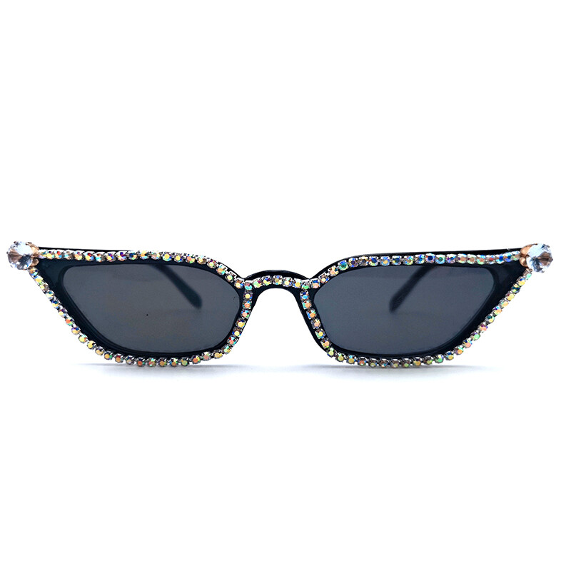 Diamond Cat Eye Sunglasses Women 2020 Luxury Brand Designer Sunglasses