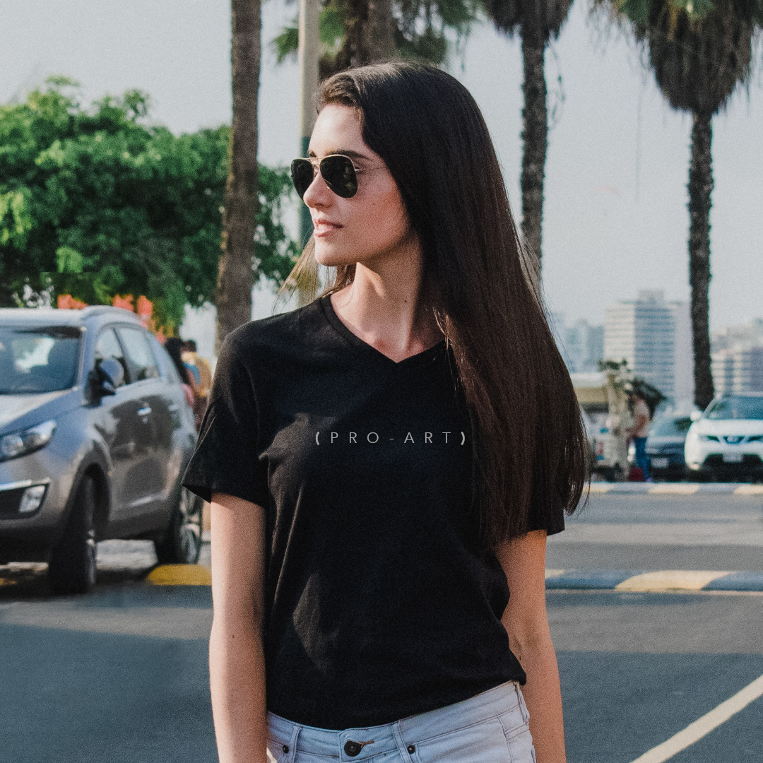 Ladies Pro Art Action T-shirt Black