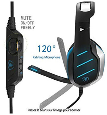 Be Excellent GM3 Pro gaming headsets (RED)