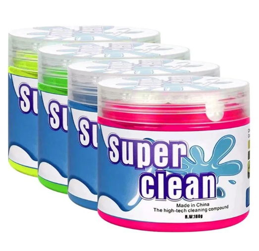 Environmental Friendly Cleaning Gel For the Home and Car - Dashboard, Keyboard Dust Cleaner