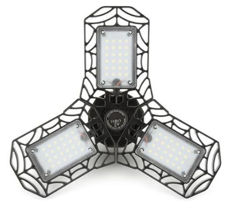 Energy Efficient - 360 Degrees 60W 6000 Lumens LED Multiple Purpose Light