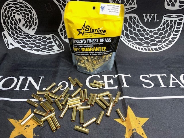 .38 Special New Starline Brass