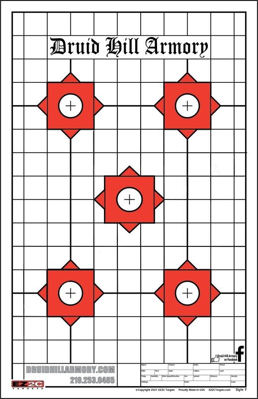 Druid Hill Armory EZ2C Targets