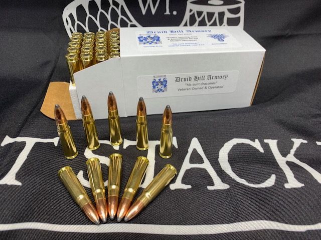 7.62x39 Russian 123 Grain Hornady Interlock, 50 Rounds