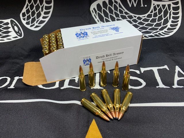 .224 Valkyrie  55 Grain Hornady Varmint Soft Point(Limit 4 boxes per day)