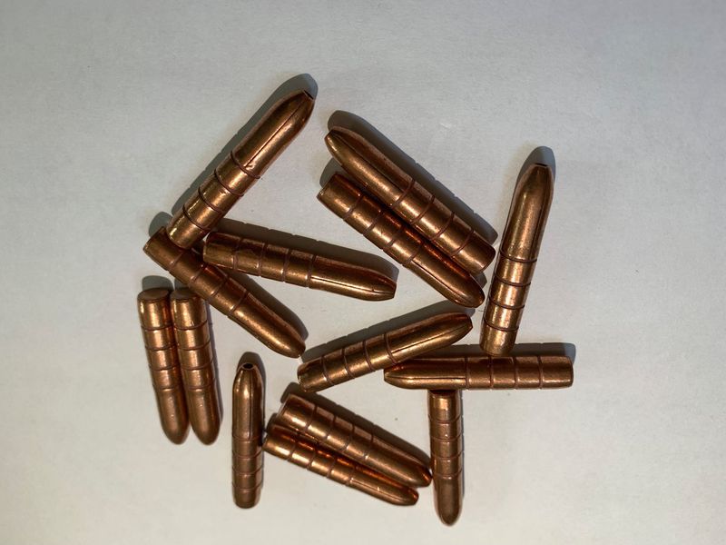 .277/6.8 Maker 175gr Rex Copper Expanding Subsonic Projectiles Only (50 Each)