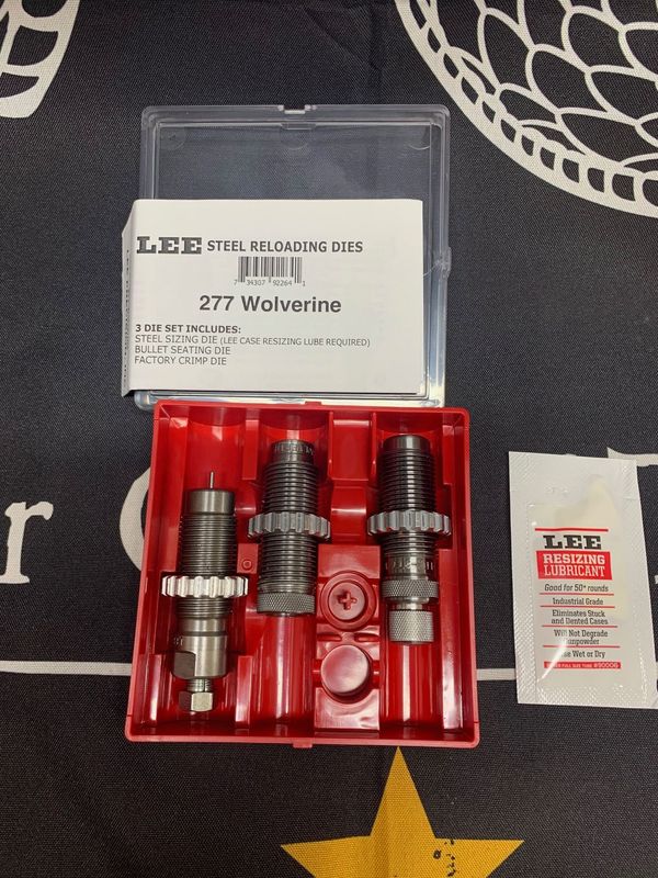 .277 Wolverine Custom Lee 3 Die Set