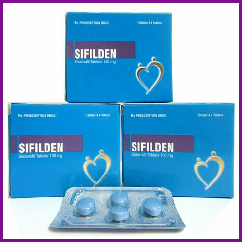 Thuốc SIFILDEN 100mg - Điều trị bệnh rối loạn cương dương