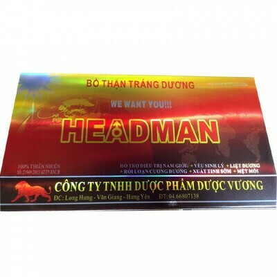 Headman - Bổ thận tráng dương, cường sinh lực