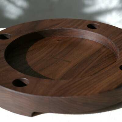 Blessed Boards Advent Wreath - Walnut/legs